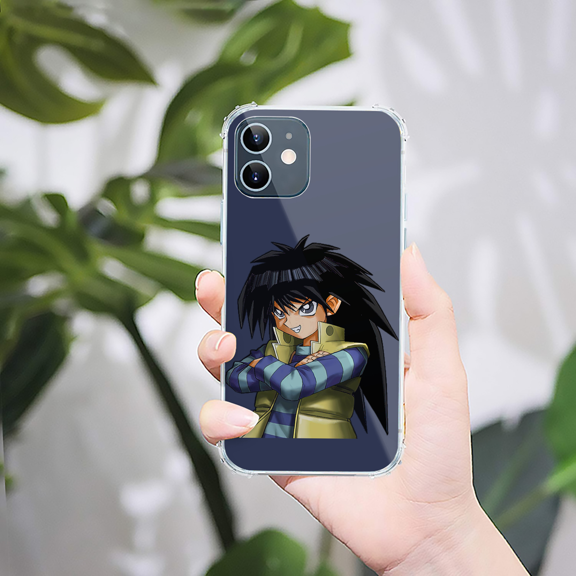 （画像用） 遊☆戯☆王 Yu-Gi-Oh! 【iPhone 12シリーズ対応】透明スマホケース（クリアソフトケース）